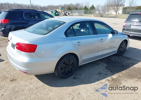 2013 Volkswagen Jetta 2.5L Se из США, поврежденный, VIN 3VWDP7AJ2DM383940